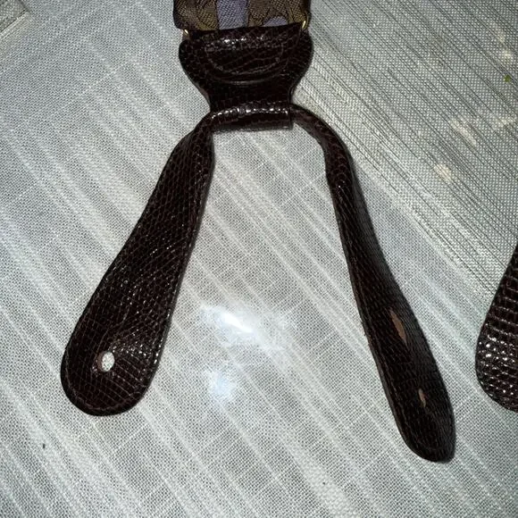 Trafalgar Limited Edition Men Silk suspenders braces Saint Angel - Picture 6 of 12